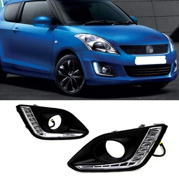 2 Pcs Car Light Daytime Running Light For Suzuki Swift 2014 -2016 DRL Driving LED Fog Lamp Relay Daylight Cover Accessories
2 Pcs Car Light Daytime Running Light For Suzuki Swift 2014 -2016 DRL Driving LED Fog Lamp Relay Daylight Cover Accessories