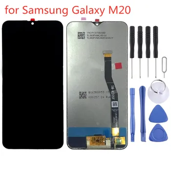 For Samsung Galaxy M20 LCD Display Touch Screen Digitizer Assembly without frame + tools replacement parts
For Samsung Galaxy M20 LCD Display Touch Screen Digitizer Assembly without frame + tools replacement parts