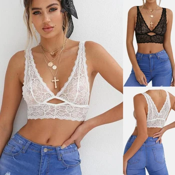 Deep V Sexy Bra for Women Lingerie Push Up Strappy Women's Padded Underwear Lace Bralette Straps Backless Bras Plus Size Top Bra
Deep V Sexy Bra for Women Lingerie Push Up Strappy Women's Padded Underwear Lace Bralette Straps Backless Bras Plus Size Top Bra