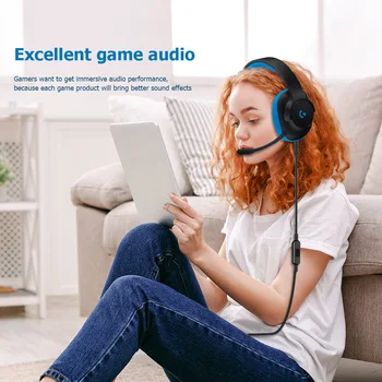 Game Earphone Headphone 3.5mm Wired Over-Ear Outdoor Enjoyable Earphone Ornament w/ Microphone for Logitech G233 PRODIGY
Game Earphone Headphone 3.5mm Wired Over-Ear Outdoor Enjoyable Earphone Ornament w/ Microphone for Logitech G233 PRODIGY