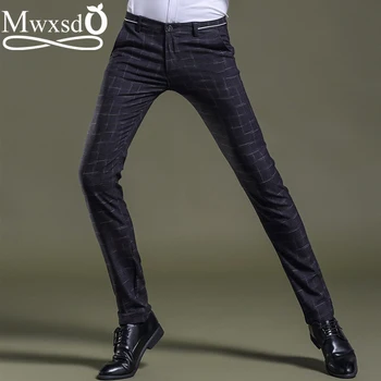 Mwxsd brand Mens plaid dress pants Male business suit pants wedding long pants Trousers formal black pants
Mwxsd brand Mens plaid dress pants Male business suit pants wedding long pants Trousers formal black pants