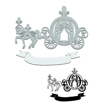 Kokorosa Pumpkin Carriage Cutting Background Decor Horse Metal Dies Scrapbooking Album Card Making Embossing Stencil Diecuts
Kokorosa Pumpkin Carriage Cutting Background Decor Horse Metal Dies Scrapbooking Album Card Making Embossing Stencil Diecuts