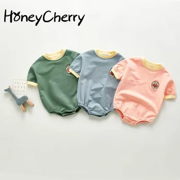 Summer Baby Bodysuit Baby Cotton Romper Short Sleeve Creeper Newborn Baby Clothes 
Summer Baby Bodysuit Baby Cotton Romper Short Sleeve Creeper Newborn Baby Clothes