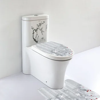 3 in 1 Christmas Scene Pattern Bathroom Pads Set Anti-slip Washroom Carpets Mat Toilet Seat Lid Cover for Home Hotel
3 in 1 Christmas Scene Pattern Bathroom Pads Set Anti-slip Washroom Carpets Mat Toilet Seat Lid Cover for Home Hotel