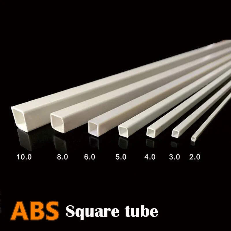 Miniature model material ABS square pipe Plastic pipe DIY Material Making by Scenario Model Sand Table 20pcs/bag
Miniature model material ABS square pipe Plastic pipe DIY Material Making by Scenario Model Sand Table 20pcs/bag