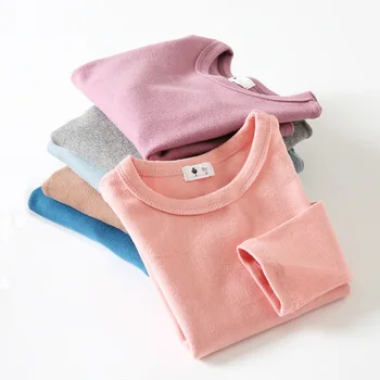 children t-shirt Baby boys girls Cotton Long-sleeve tops clothes T-shirt kids solid color clothing t-shirts 4006 18
children t-shirt Baby boys girls Cotton Long-sleeve tops clothes T-shirt kids solid color clothing t-shirts 4006 18