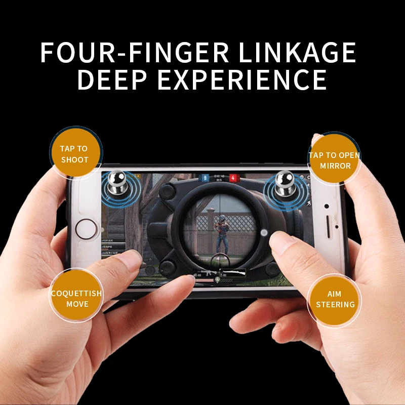 mini Fire Button Gamepads Metal Trigger Gaming Controller Phone Gamepad Trigger Aim Key L1 R1 Shooter Controller Fit PUBG
mini Fire Button Gamepads Metal Trigger Gaming Controller Phone Gamepad Trigger Aim Key L1 R1 Shooter Controller Fit PUBG