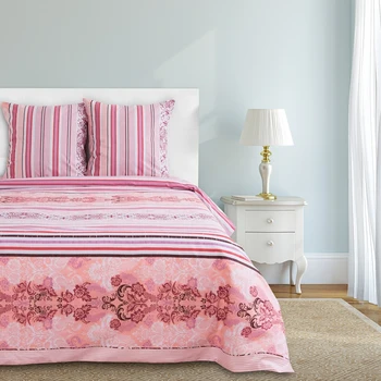 Bed linen Ethel 1.5 joint venture "August" 143x215 cm, 150x214 cm, 70x70 cm -2 pieces
Bed linen Ethel 1.5 joint venture "August" 143x215 cm, 150x214 cm, 70x70 cm -2 pieces