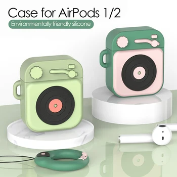 CASPTM Soft TPU Earphone Case For Apple Airpods 1 2 Gramophone Charging Box Case Cover For AirPods 1 2 Headphone Protective Case
CASPTM Soft TPU Earphone Case For Apple Airpods 1 2 Gramophone Charging Box Case Cover For AirPods 1 2 Headphone Protective Case
