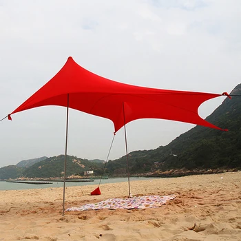 Garden Yard High Stretch Tent With Sandbag Camping Beach Sun Shade Shelter Iron Poles Outdoor Fishing Foldable Portable Family
Garden Yard High Stretch Tent With Sandbag Camping Beach Sun Shade Shelter Iron Poles Outdoor Fishing Foldable Portable Family