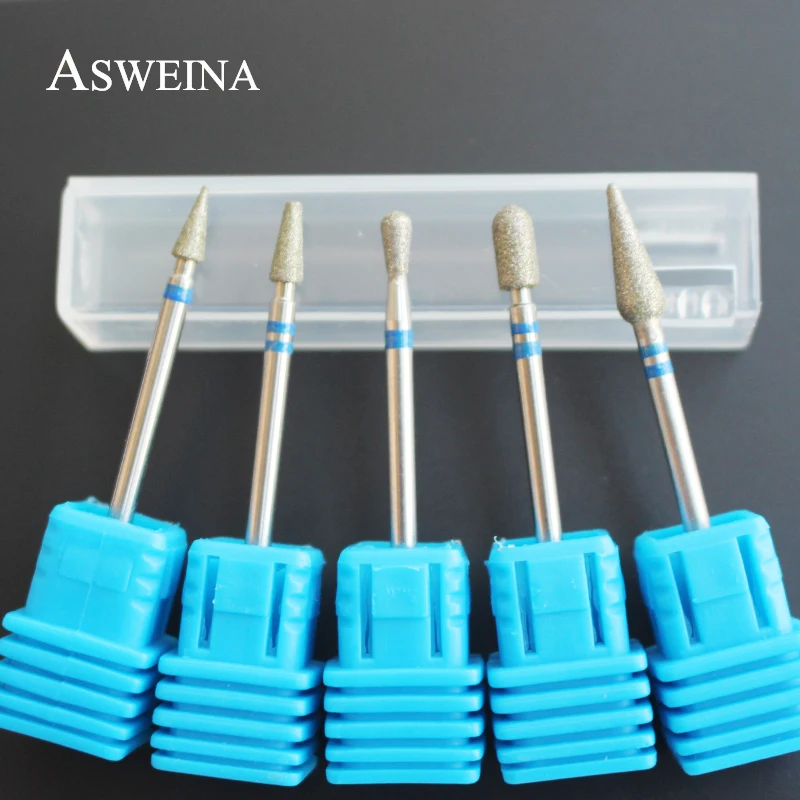 ASWEINA 5 Type Diamond Electric Nail Drill Nail Files Milling Cutter Electric Frees Bit Rotary Manicure Device Nails Accessories
ASWEINA 5 Type Diamond Electric Nail Drill Nail Files Milling Cutter Electric Frees Bit Rotary Manicure Device Nails Accessories