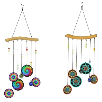 Wind Chimes for Outside,Metal Wind Chimes with Tuned Soothing Bell Sounds,Perfect Decoration for Patio, Balcony
Wind Chimes for Outside,Metal Wind Chimes with Tuned Soothing Bell Sounds,Perfect Decoration for Patio, Balcony