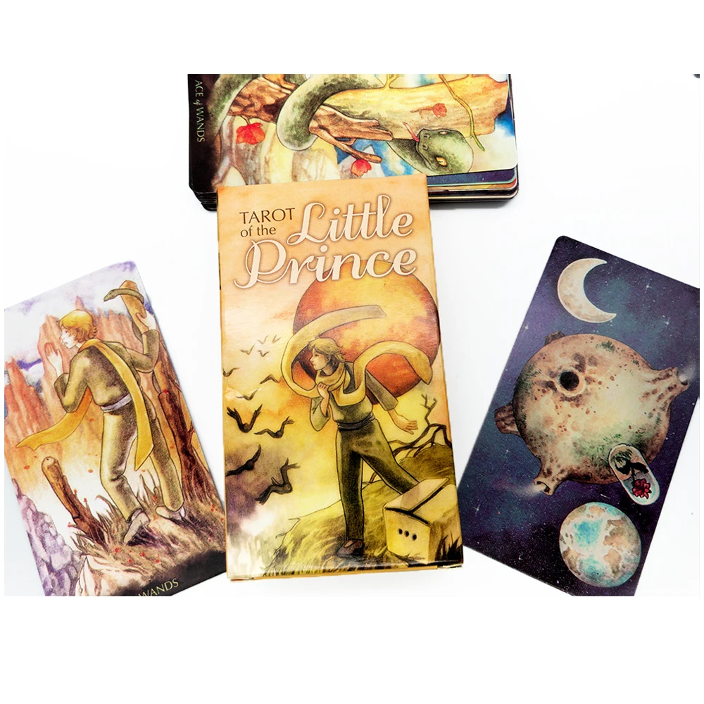Tarot of the Little Prince Tarot Cards Guidance Divination Fate Oracle English Table Deck Board Game Party Playing Card Games
Tarot of the Little Prince Tarot Cards Guidance Divination Fate Oracle English Table Deck Board Game Party Playing Card Games