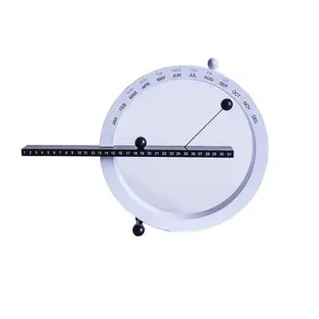 Perpetual Calendar Desktop Adornment Desktop Magnet Ball Calendar Manual Calendar Ornament (Black-white)
Perpetual Calendar Desktop Adornment Desktop Magnet Ball Calendar Manual Calendar Ornament (Black-white)