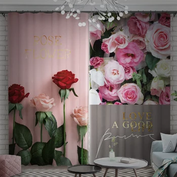 Blackout Curtains Floral Curtains For Living Room Blinds Drapes Bedroom Curtain Fabric Ready Made Sheer Curtain Window Treatment
Blackout Curtains Floral Curtains For Living Room Blinds Drapes Bedroom Curtain Fabric Ready Made Sheer Curtain Window Treatment