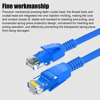 CAT6 Ethernet Cable RJ45 Network Cable Lan Cable UTP 1000Mbps Patch Cord for Laptop Router RJ45 Network Cable 5M/10M/20M/30M/40M
CAT6 Ethernet Cable RJ45 Network Cable Lan Cable UTP 1000Mbps Patch Cord for Laptop Router RJ45 Network Cable 5M/10M/20M/30M/40M