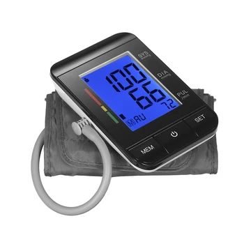 AlphagoMed LCD Upper Arm Blood Pressure Monitor with Cuff Digital Sphygmomanometer Pulse Rate 90 Data Memory/IHB Indicator
AlphagoMed LCD Upper Arm Blood Pressure Monitor with Cuff Digital Sphygmomanometer Pulse Rate 90 Data Memory/IHB Indicator