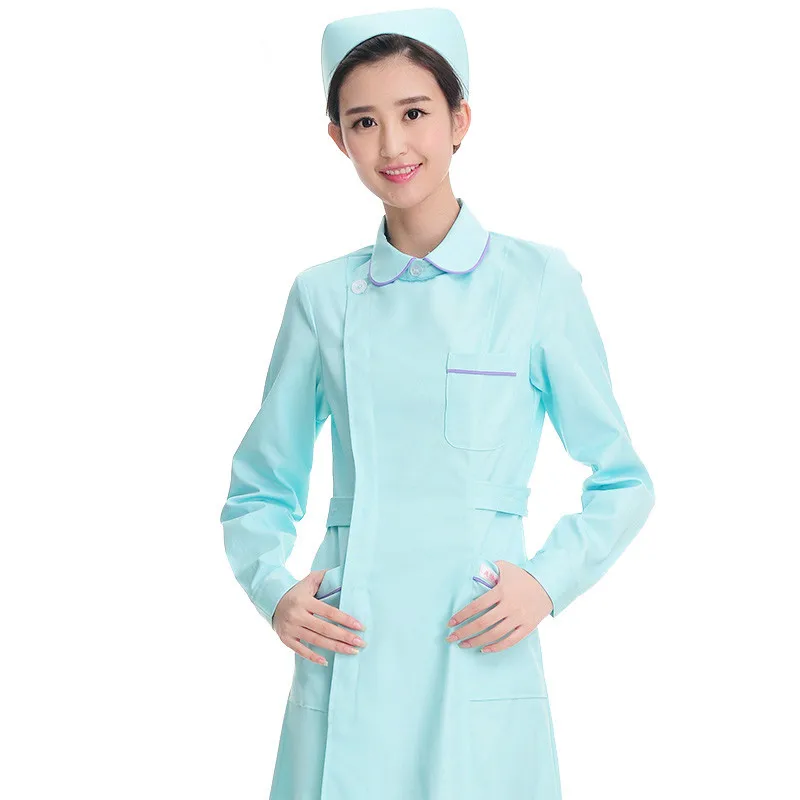 Mei Shi Yuan Shui Green Nurse Clothes Long Sleeve Winter Dress Beautician Work Drug Shop Beauty Salon Clothes
Mei Shi Yuan Shui Green Nurse Clothes Long Sleeve Winter Dress Beautician Work Drug Shop Beauty Salon Clothes