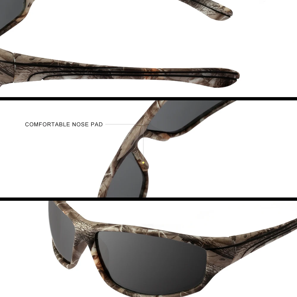 Поляризационные солнцезащитные очки POLARSNOW TR90 + резиновые спортивные в
