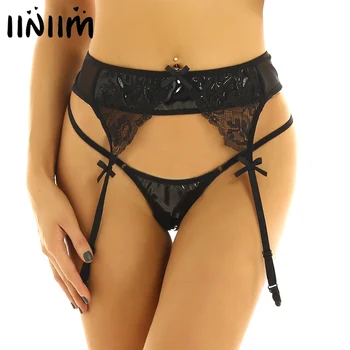 New Womens Femme Lingerie Sheer Mesh Suspender Garter Belt with Straps Plastic Clips for Thigh High Stockings for Sexy Clubwear
New Womens Femme Lingerie Sheer Mesh Suspender Garter Belt with Straps Plastic Clips for Thigh High Stockings for Sexy Clubwear