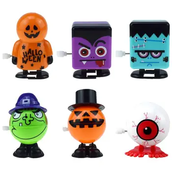 1 Set 6Pcs Halloween Wind Up Toy Pop-Up Toy Pumpkin Witch Eyeball Pattern Clockwork Toy (Orange Green Purple)
1 Set 6Pcs Halloween Wind Up Toy Pop-Up Toy Pumpkin Witch Eyeball Pattern Clockwork Toy (Orange Green Purple)