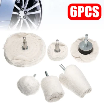 6Pcs Quality lint Polishing Buffing Mop Grinding Brush Polishing Wheel Kit Tool Used for Pneumatic Electric Polishing Machine 
6Pcs Quality lint Polishing Buffing Mop Grinding Brush Polishing Wheel Kit Tool Used for Pneumatic Electric Polishing Machine