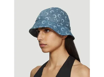 Moon Print Denim Bucket Hat Summer Autumn Sun Shading Versatile Hat Sun Protection Caps for Women M2
Moon Print Denim Bucket Hat Summer Autumn Sun Shading Versatile Hat Sun Protection Caps for Women M2