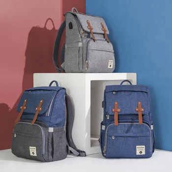 Baby Diaper Bag Backpack for Mom Large Capacity USB Maternity Nappy Nursing Fashion Travel Stroller Bag
Baby Diaper Bag Backpack for Mom Large Capacity USB Maternity Nappy Nursing Fashion Travel Stroller Bag