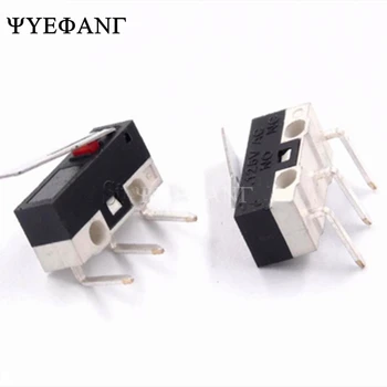 10Pcs Limit Switch Push Button Switch 1A 125V AC Mouse Switch 3Pins 90 Degree Curved Needle Micro Switch
10Pcs Limit Switch Push Button Switch 1A 125V AC Mouse Switch 3Pins 90 Degree Curved Needle Micro Switch