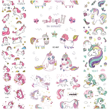 Waterproof Unicorn Body Tattoo Temporary Tattoo Sticker For Children Women Fake Hand Joker Tattoo kids Face Tattoo Sticker Tatoo
Waterproof Unicorn Body Tattoo Temporary Tattoo Sticker For Children Women Fake Hand Joker Tattoo kids Face Tattoo Sticker Tatoo