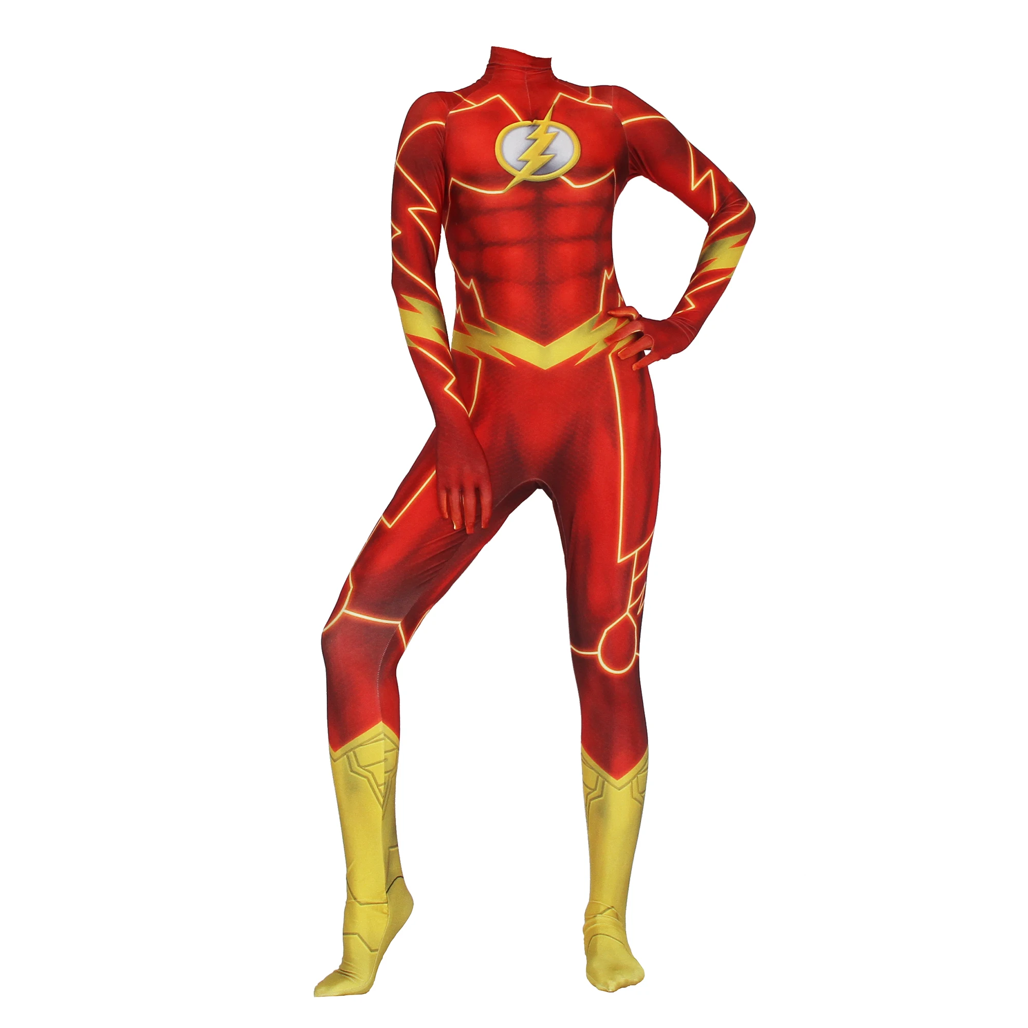 Halloween cosplay high-quality Lycra tights, a symbol of speed, and the hero's dress is available in adult and child models
Halloween cosplay high-quality Lycra tights, a symbol of speed, and the hero's dress is available in adult and child models