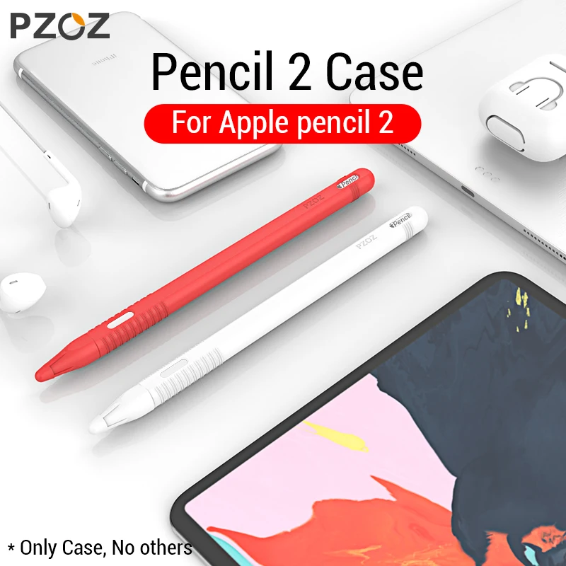PZOZ For Apple Pencil 2 Case iPad Pro 2018 Pencil case Tablet Touch Stylus Pen Protective Cover Pouch Portable soft Silicon Case
PZOZ For Apple Pencil 2 Case iPad Pro 2018 Pencil case Tablet Touch Stylus Pen Protective Cover Pouch Portable soft Silicon Case