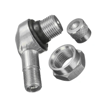 Parts Tyre Valve Accessories 2pcs Aluminum Alloy Motorcycle CNC 90 Degree angle Tire Leak-proof Durable Useful
Parts Tyre Valve Accessories 2pcs Aluminum Alloy Motorcycle CNC 90 Degree angle Tire Leak-proof Durable Useful