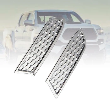 Front Bumper Chrome Headlight Honeycomb Style Cover Trims for 2015-2020 Toyota Tacoma
Front Bumper Chrome Headlight Honeycomb Style Cover Trims for 2015-2020 Toyota Tacoma