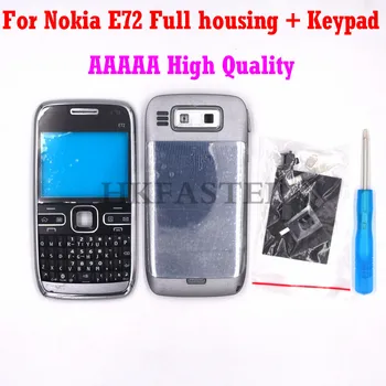 For Nokia E72 New Full Complete Mobile Phone Housing Cover Case + English Keypad + Tool free shipping
For Nokia E72 New Full Complete Mobile Phone Housing Cover Case + English Keypad + Tool free shipping