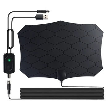 HDTV Antenna 4K 25DB Signal Booster Indoor Digital Antenna with Amplifier TV Aerial
HDTV Antenna 4K 25DB Signal Booster Indoor Digital Antenna with Amplifier TV Aerial