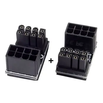 1Pair Female ATX 8Pin to 8Pin Male 180 Degree Turning Power Adapter Converter for Desktop Computer Graphics Card Connector
1Pair Female ATX 8Pin to 8Pin Male 180 Degree Turning Power Adapter Converter for Desktop Computer Graphics Card Connector