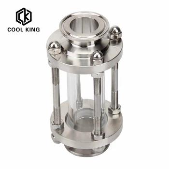 CK 2" Tri Clamp Clover Sanitary Flow Sight Glass Diopter Fit 51mm Pipe OD SUS 304 Stainless Steel Fitting Homebrew Dairy Product
CK 2" Tri Clamp Clover Sanitary Flow Sight Glass Diopter Fit 51mm Pipe OD SUS 304 Stainless Steel Fitting Homebrew Dairy Product