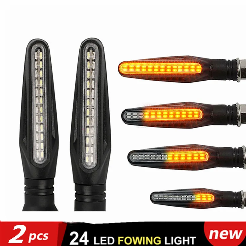 2 uds 24 de la motocicleta del LED de agua señal de giro fluctuante luces motocicleta Indicador de trasero de motocicleta luces
2 uds 24 de la motocicleta del LED de agua señal de giro fluctuante luces motocicleta Indicador de trasero de motocicleta luces