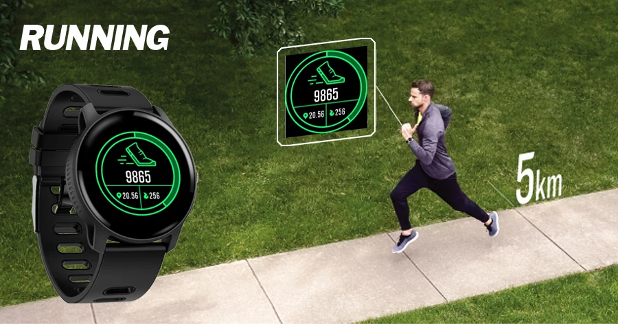 S08 Smart Watch IP68 Waterproof Wearable Device Heart Rate Clock Wristband Fitness Tracker Smartwatch Men Women For Android IOS (5)