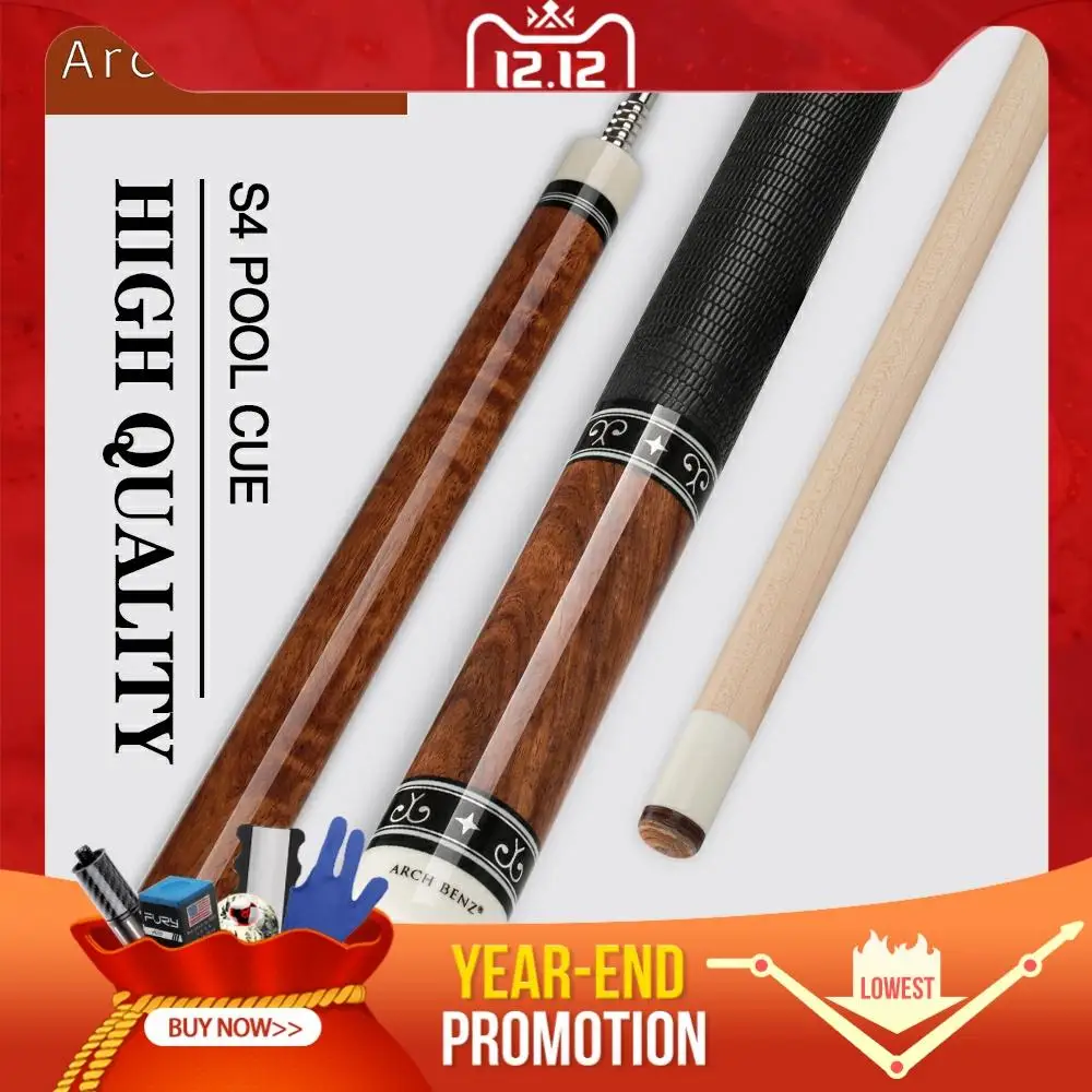Arch Benz S4 Billiards Pool Cue 12.5mm American Tiger Red Thread Tip Kit Maple Shaft Stick American10 Teeth Joint Handmade Cue
Arch Benz S4 Billiards Pool Cue 12.5mm American Tiger Red Thread Tip Kit Maple Shaft Stick American10 Teeth Joint Handmade Cue