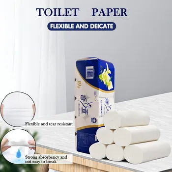 3Ply Dissolvable Toilet Paper Professional Soft Toilet Paper with Individually Wrapped Standard Rolls Bulk Bath Tissue Replace
3Ply Dissolvable Toilet Paper Professional Soft Toilet Paper with Individually Wrapped Standard Rolls Bulk Bath Tissue Replace
