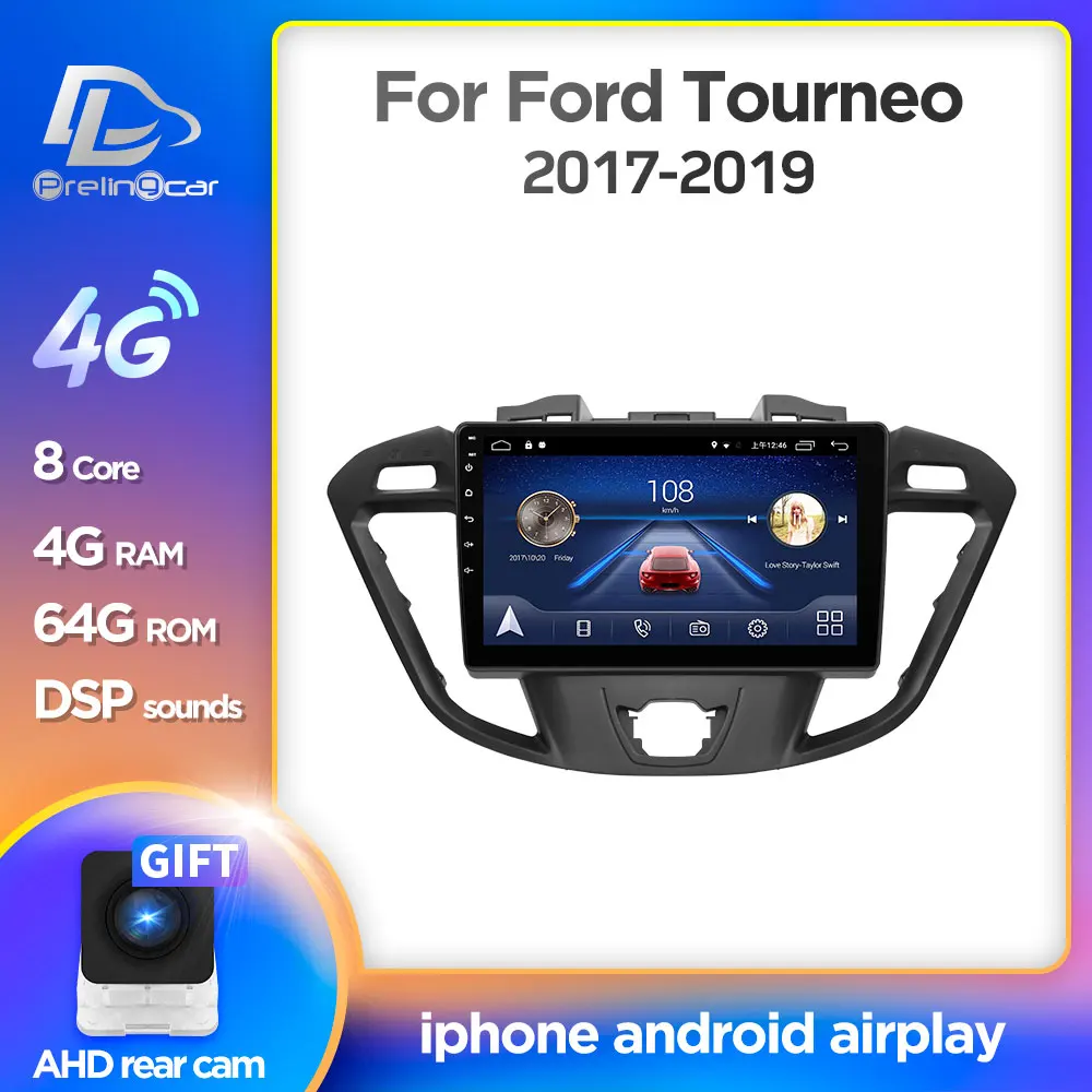 4G LTE Android 10 0 Автомобильный gps мультимедийный видеоплеер приборная панель радио