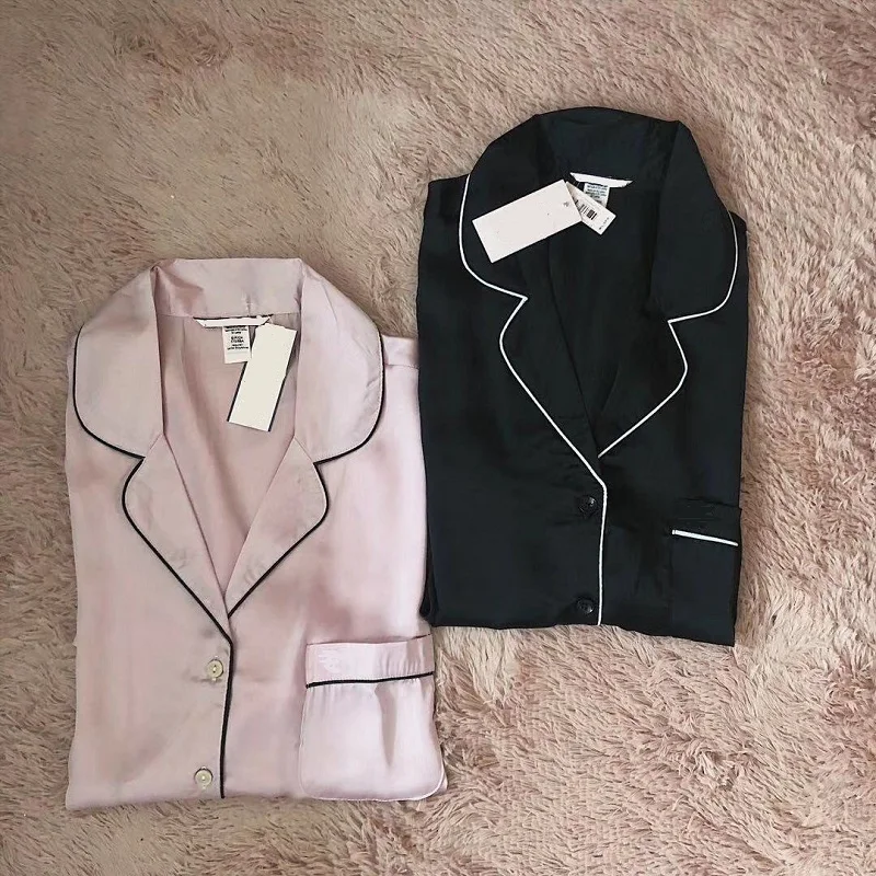 Ladies Sleepwear, Pajamas short sleeve two-piece suit Stylish and comfortable, soft and breathable, ladies nightwear, home wear