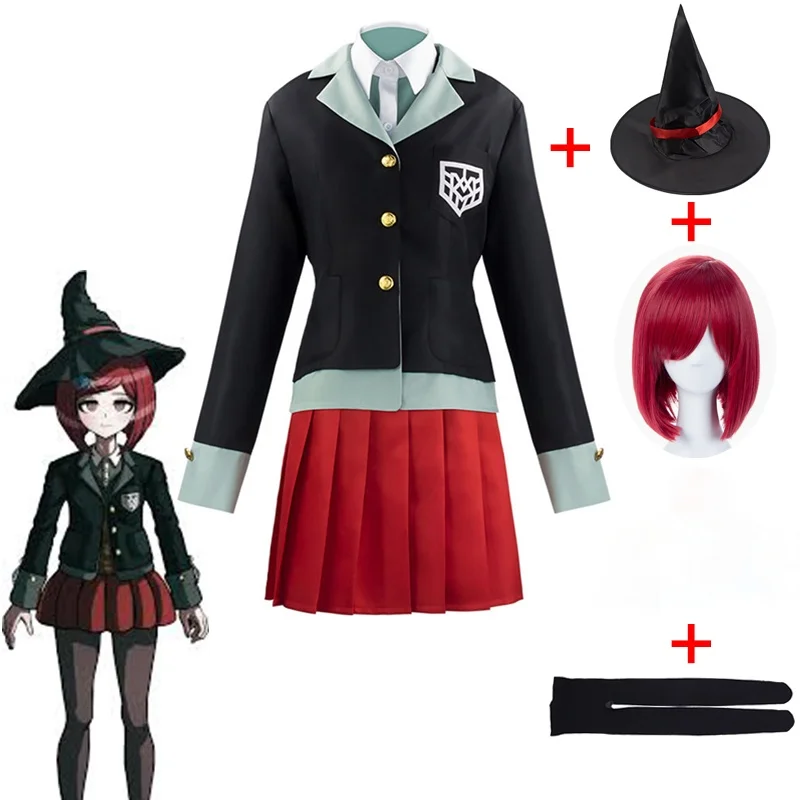 Anime Danganronpa Yumeno Himiko Full Cosplay Costume Halloween Carnival Student Uniform
Anime Danganronpa Yumeno Himiko Full Cosplay Costume Halloween Carnival Student Uniform