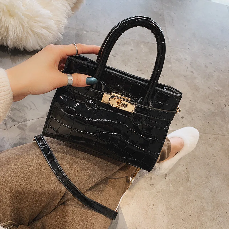 New Arrival Online Celebrity Bag Women's 2019 New Style Patent Leather Hand Square Sling Bag CHIC Chain Versatile Shoulder Small
New Arrival Online Celebrity Bag Women's 2019 New Style Patent Leather Hand Square Sling Bag CHIC Chain Versatile Shoulder Small