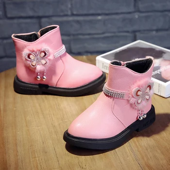 2019 New Princess Beading Bow Warm Snow Ankle Boots Kids Children Girl Fashion Autumn Winter Waterproof Shoes 1 2 3 4 5 6 Year
2019 New Princess Beading Bow Warm Snow Ankle Boots Kids Children Girl Fashion Autumn Winter Waterproof Shoes 1 2 3 4 5 6 Year