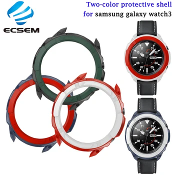 Bezel Ring Cover Case for samsung galaxy watch3 41/ 45MM smart watch shell two-color protector rotated Frame cover Anti-scratch
Bezel Ring Cover Case for samsung galaxy watch3 41/ 45MM smart watch shell two-color protector rotated Frame cover Anti-scratch