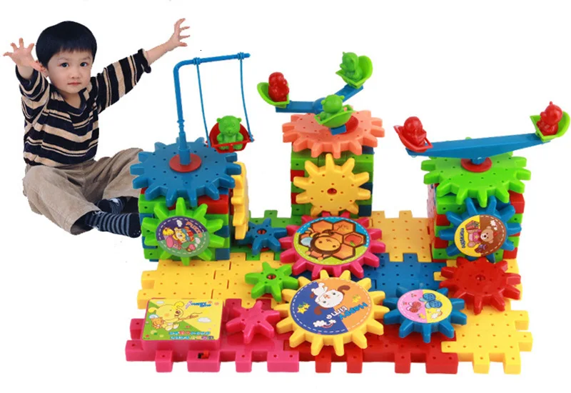 electric wheel gear puzzle block (1)