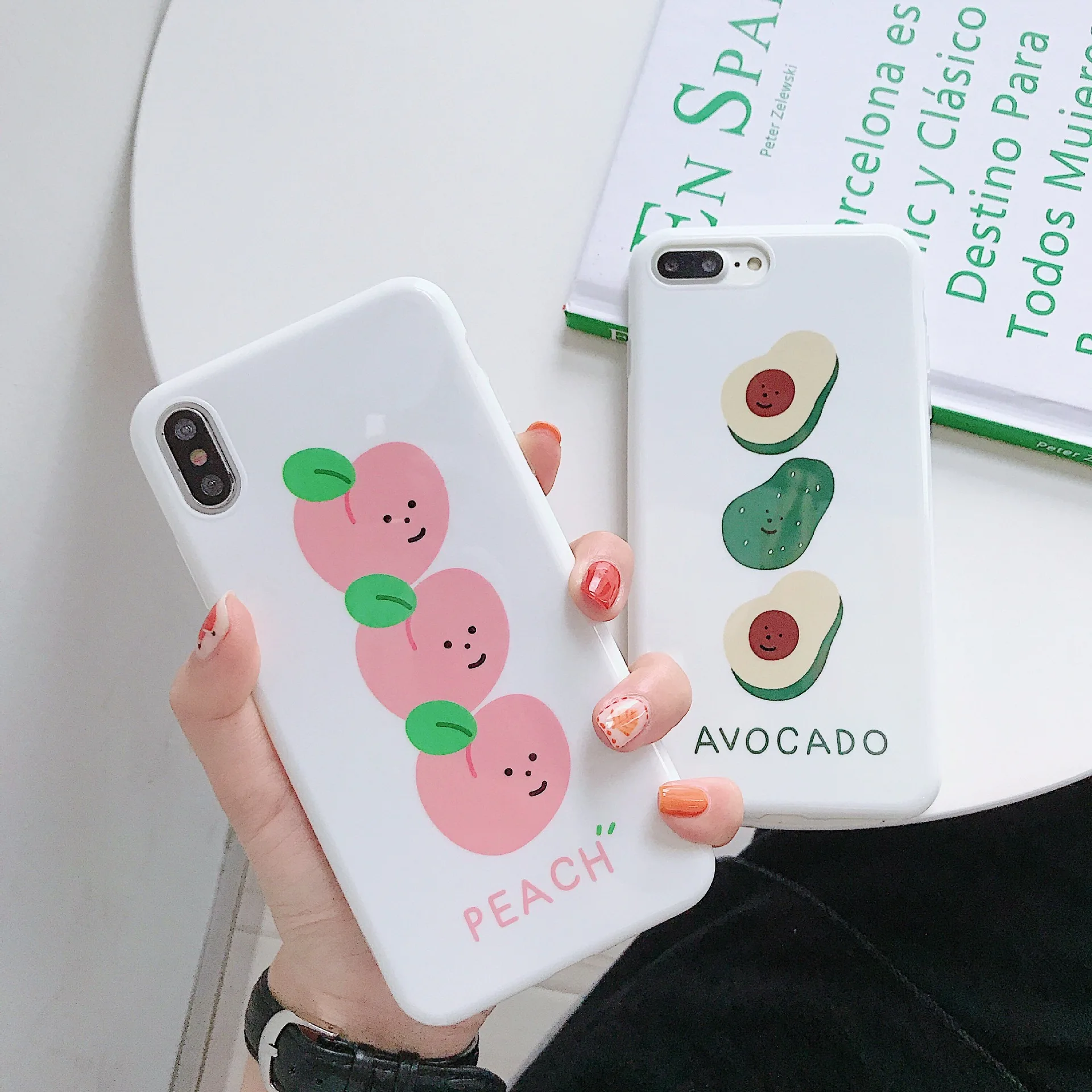 2019 Fashion Peach Avocado Cases For iPhone 6 6S 7 8 6S Plus 7Plus 8Plus X XS XR XSMAX Bright Soft Case For iPhone X 8 7 6 Cover
2019 Fashion Peach Avocado Cases For iPhone 6 6S 7 8 6S Plus 7Plus 8Plus X XS XR XSMAX Bright Soft Case For iPhone X 8 7 6 Cover